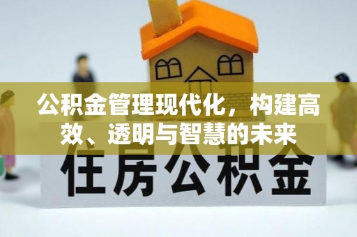 沙依巴克公积金管理现代化，构建高效、透明与智慧的未来
